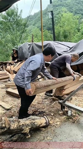 Traditional Timber Handling and Manual Log Manipulation