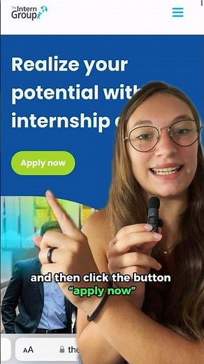 How to apply for an internship with us ✨
