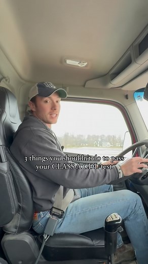 212K views · 26K reactions | Definitely don’t do these things if you want to pass your class A CDL road test. • • • #trucking #construction #constructionlife #cdl #cdltest #cdltraining #cdlschool #trucker #truckerlife | Glenn Kelich | Facebook