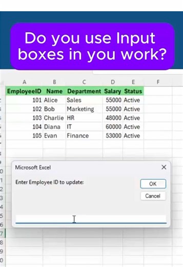 Mastering Excel Input Boxes for Data Entry