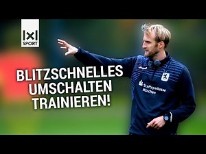 Schnelles Umschalten trainieren im 4 gegen 2: Fußball Passspiel & Taktik