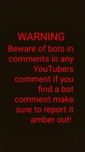 bot warning