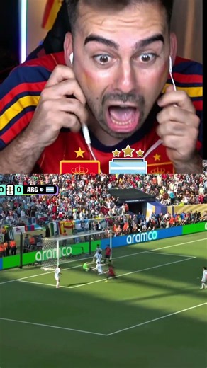 gol de ferran: reacciones☠️ #reaction #españa #argentina #final #cobra #speed #famosos