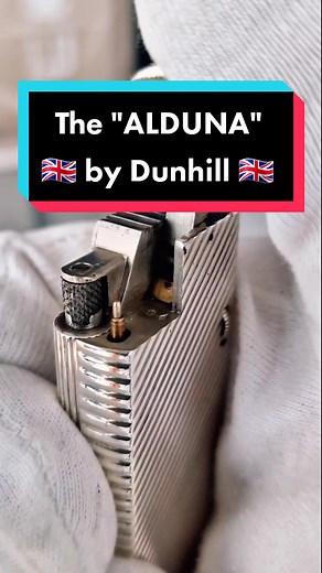 Luxurious Sterling Silver Dunhill Alduna Lighter Unboxing