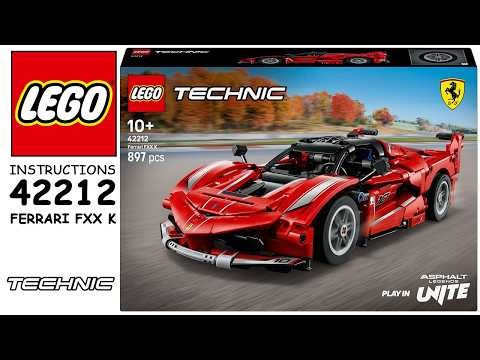 How to build LEGO Technic 42212 - Ferrari FXX K (Step-by-Step Tutorial) 2026