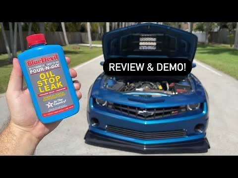 Blue Devil OIL STOP LEAK Review - Will This Oil Stop Leak work on YOUR Car? (How-To-Use BlueDevil)