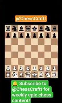 The Most Brilliant Checkmate in Chess History | Paul Morphy's Opera Game (1858) #chess