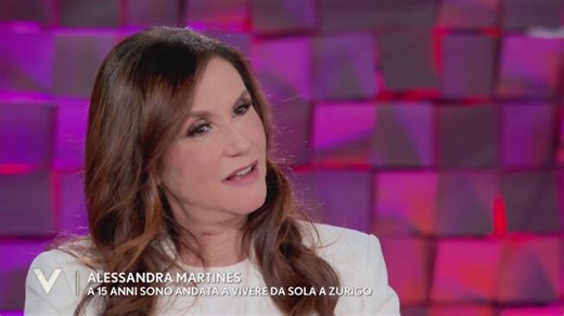 Alessandra Martines: "A 15 anni sono andata a vivere da sola a Zurigo"
