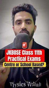 JKBOSE Class 11th Practical Exams🚨#jkbose #jkboseresult #shorts #jkbosewallah #pw