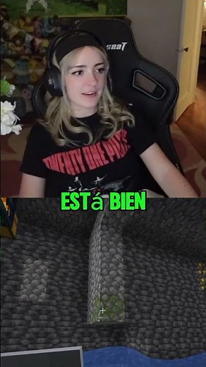 Sylvee and her 15 years of Minecraft experience😂