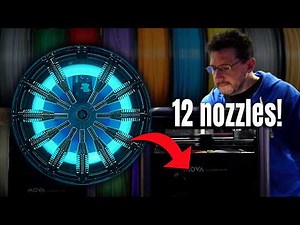 12 NOZZLES?! The Mova AtomForm Palette 300 is Crazy! (No Purge)