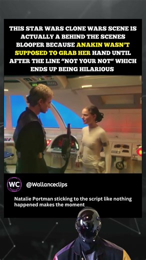 Anakin and Padme Blooper Scene | Mistake Natalie Portman Breakdown Star Wars Details