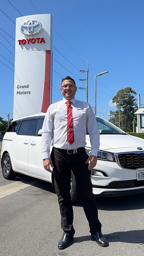 Check out this spacious, quality Used 2019 Kia Carnival SLI with Allan and the Easter Bunny! 🐰🛞 The perfect combination of space, comfort and reliability, with impeccable paintwork, a pristine interior and only 42,139kms on the clock! Hop into the Easter Holidays in style at Grand Motors Toyota Used Cars, Southport! See below for more! # U50214 Rego 678IH9 https://tr.ee/Cb-G8mkgtm #grandmotorstoyota #youreinsafehands #cardealership #usedcars #kiacarnival #easter #easterbunny | Grand Motors Toy