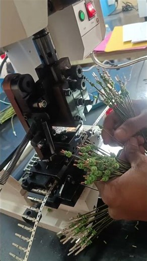 Terminal Crimping on Machine | Industrial Crimping Process
