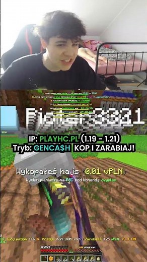 I couldn't believe my LUCK in MINECRAFT! #minecraft #mcpl #minecraftpolska