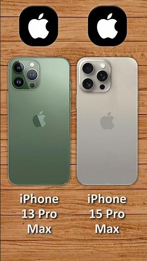 iPhone 15 Pro Max vs iPhone 13 Pro Max
