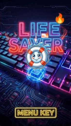 How to Right-Click WITHOUT a Mouse! 🖱️❌ (Secret Menu Key)