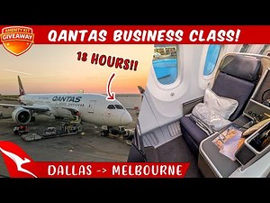 18 Hours in Qantas Business Class | Is Ultra-Long-Haul Worth It? Dallas to Melbourne