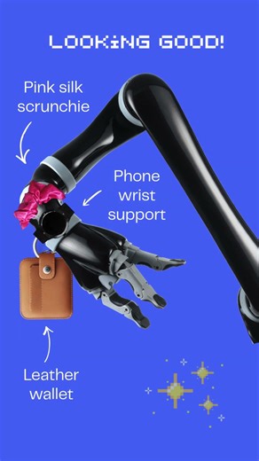 Sara's customized Jaco robotic arm