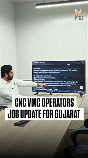 Akshit Makhija on Instagram: "Upcoming In Campus Interviews at RVM CAD Faridabad for VMC Machine Operator and CNC Turning Machine Operator. 📍 Job Location: Surat, Gujrat 🏢 Company Name: KeyTex Machines About the Company: Keytex Machines is a prominent sole proprietorship firm specializing in the manufacture of high-precision CNC machine parts, industrial tools, and components for sectors like automotive, aerospace, and textiles. 💼 Vacancies: VMC Machine Operator: 8 Positions Open CNC Turning 