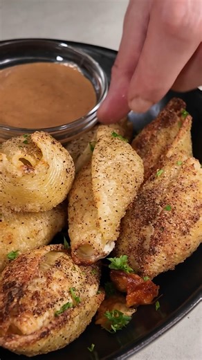 5.6K views · 25 reactions | Air Fryer Stuffed Shells | Food Pop | Facebook