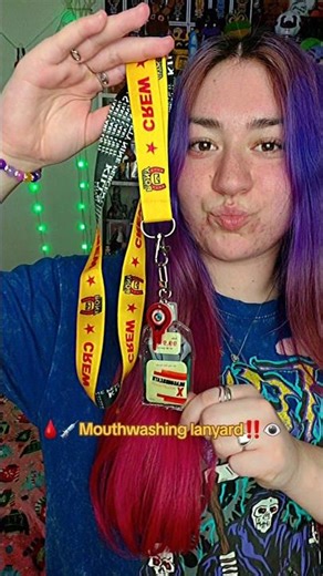 Mouthwashing Lanyard showcase!🩸💉