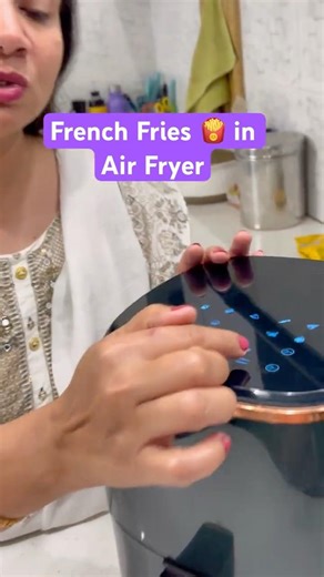 How to setup option in Air Fryer for making the tasty French Fries🍟| #howtouse #howitworks #airfryer