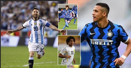 Lionel Messi, Alexis Sanchez and the top 10 shortest footballers in the world