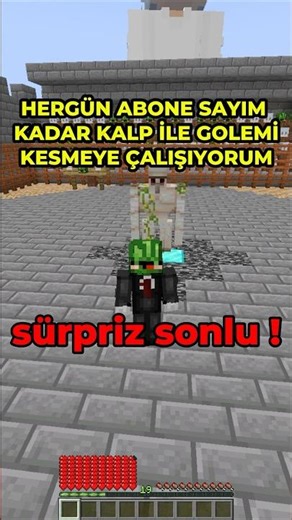 ABONE SAYIM KADAR KALPLE GOLEM KESMEYE ÇALIŞIYORUZ !!!! 1.GÜN