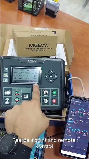 MEBAY WIFI 4G Cloud Generator Controller Control System Plan