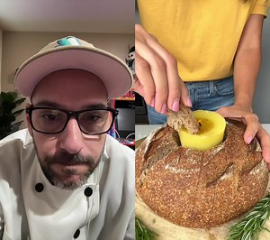 #duet with @Feel Good Foodie butt-er 🔌 coming soon #chef #chefreactions #fyp