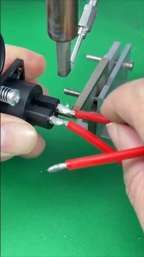 3-pin XLR female connector for electric vehicles #XLR connector soldering #chargingport