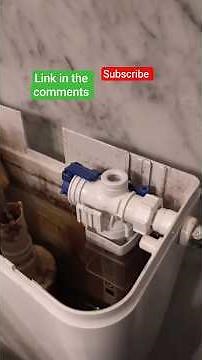 How to change the floating valve on a toilet cistern#Watercistern#toilet