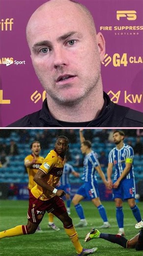 Motherwell boss backs VAR after Killie controversy #football #var #sport #sports