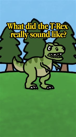 Big Weird World on Instagram: "T-Rex didn’t roar like movies made you think For decades, we’ve been told that dinosaurs roared like lions. But here’s the truth: roaring requires vocal cords and T-Rex didn’t have them. Instead, they hummed with their mouths closed, like modern crocodiles Hollywood lied. Science is scarier. #science #education #dinosour #school"