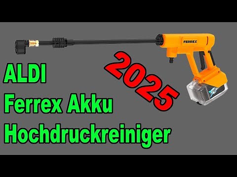 TEST - ALDI - Ferrex Cordless Pressure Washer - 2025 CHW18W3F #aldi #ferrex