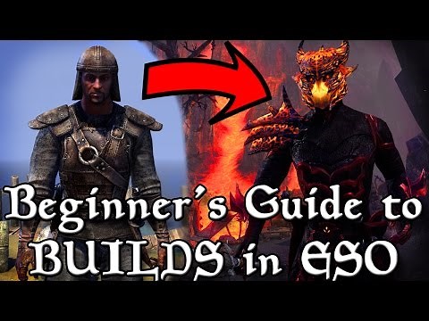 BEGINNER'S Guide to BUILDS in ESO (Elder Scrolls Online Tips for PC, Xbox One, and PS4)