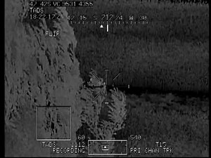 Apache win, insurgent fatality head w/spine WARNING GRAPHIC