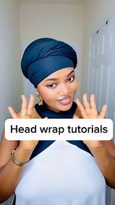 Cute and chic head wrap tutorials✨ #naturalhair #fblifestyle #headwrap | Faithys 4C Curls