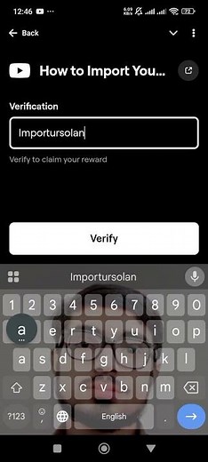 How to Import your crypto Blum code|Today Blum verify task|Today Blum code|Blum verify task|#shorts