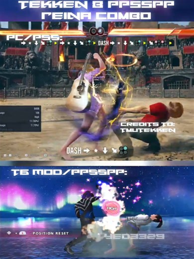 TEKKEN 8 PPSSPP: Unleashing Reina Combo 2 Mastery