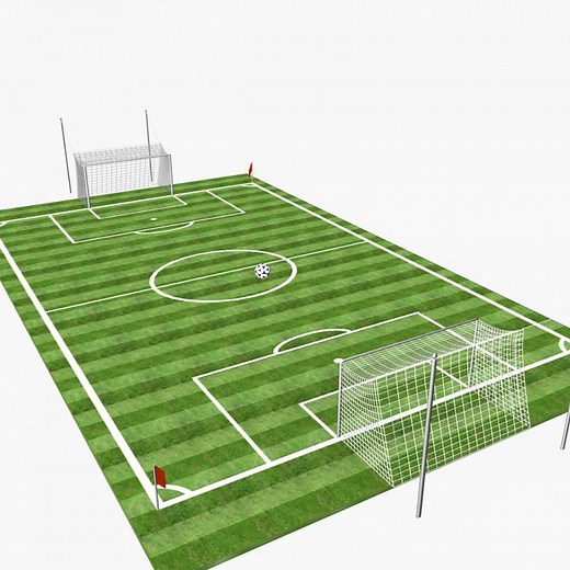 Bản vẽ thiết kế sân bóng đá mini cỏ nhân tạo 5 – 7 người
