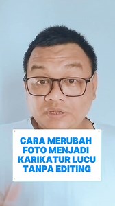 1.8K views · 898 reactions | Cara merubah foto menjadi karikatur lucu tanpa editing #tutorial #fbpro #fbprofesional | Usep Saprudin | Facebook