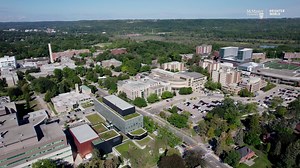 1.4K views · 38 reactions | Lost on campus? Let Strickland Way guide you.盛 On October 4th, Donna Strickland, Eng Phys alumna, visited campus to celebrate the naming of Strickland Way, an honour she now shares with other McMaster Nobel Laureates, Myron Scholes and Bertram Brockhouse. Check out what Strickland got up to here: bit.ly/StricklandWay | McMaster Engineering | Facebook