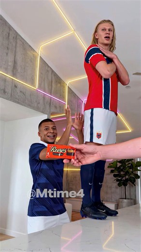 Mbappé Forgot to Catch Haaland 😂🍫 #parody #football #haaland #worldcup