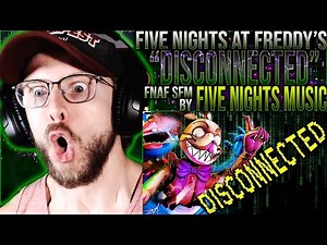 Vapor Reacts #1151 | [SFM] FNAF SONG ANIMATION "Disconnected" by Five Nights Music REACTION!!