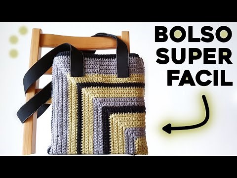 EASY CROCHET BAG: How to Crochet a Tote Bag | Step-by-Step Tutorial | Ahuyama Crochet