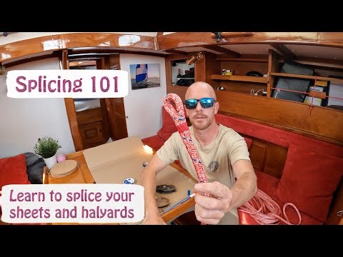 How to splice ropes like a Pro (Double Braid eye splice)