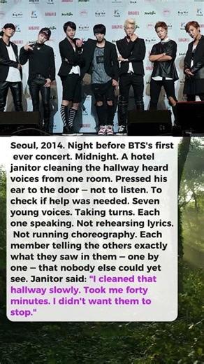 What All 7 BTS Members Did Together the Night Before Their Very First Ever Concert That a Hotel Jan
