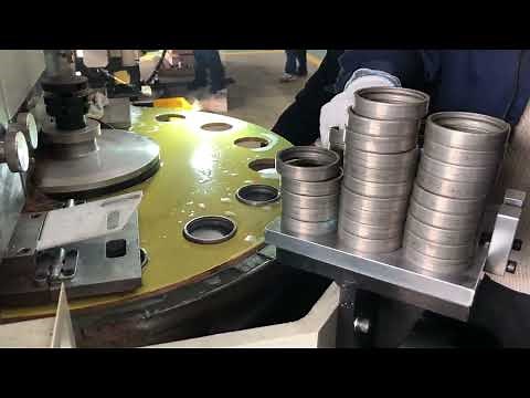 How to grind bearing efficiently? Using double disc surface grinding machine to achieve it.